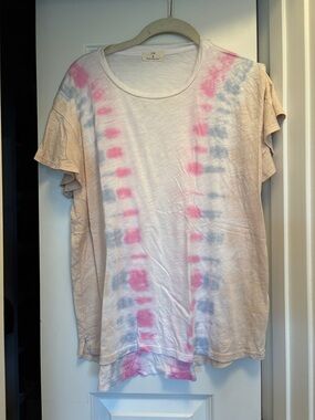 Anthropologie | TLa oversized tie die tee